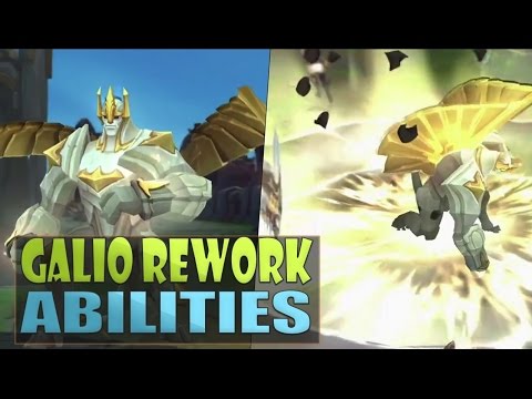 GALIO REWORK ABILITIES SPECULATIONS PREVIEW - League of Legends - YouTube