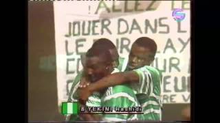 RASHIDI YEKINI DESTROYING CONGO AT AFCON 1992