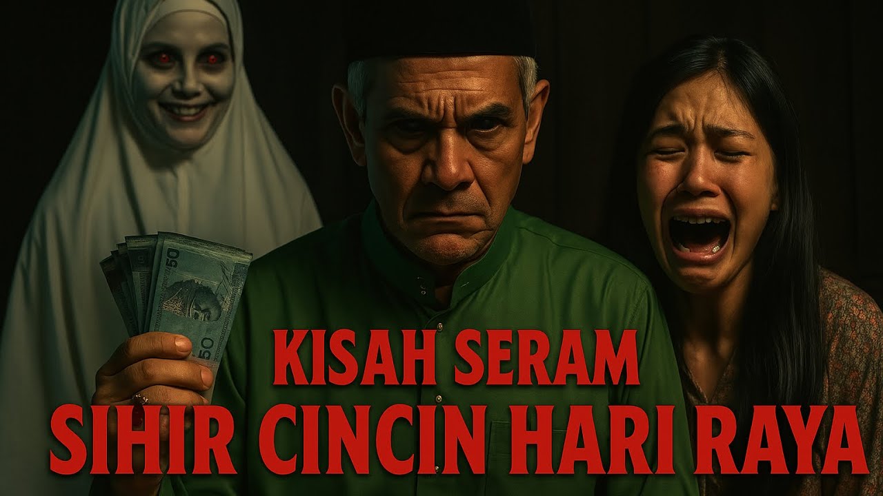 KISAH SERAM | WANITA TELEKUNG HENTAK KEPALA DEKAT DINDING | SIHIR CINCIN CINTA DAN DUIT RAYA‼️