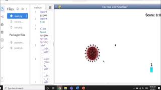 Pygame library using repl.it