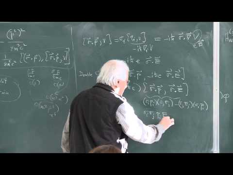 METU - Quantum Mechanics II - Week 11 - Lecture 3