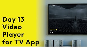 Day 13 of 50 Days Daily UI-Design Challenge | Creating Video Player for TV App | madebysunnypradhan