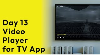Day 13 of 50 Days Daily UI-Design Challenge | Creating Video Player for TV App | madebysunnypradhan screenshot 3