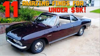 11 Classic Car Finds in the $8K  on Craigslist | CLASSIC CARS