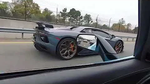 Lamborghini Aventador SVJ vs Corvette Zr1 Shocking Results