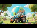 Tractor Paints the World Nursery Rhymes Kids Songs
