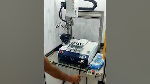 Janome Desktop robot for Soldering Application