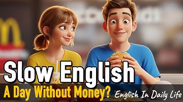 A Day Without Money? No Cash English Challenge | Easy Daily English | Daily English Conversation