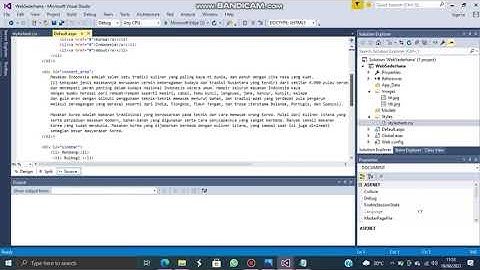 UAS PEMROGRAMAN KOMPUTER 2 TENTANG WEB ASP.NET