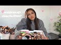 organise my makeup with me・declutter + tidy ♡