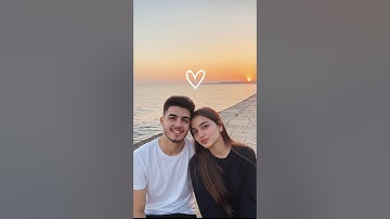 Trending Gemini Couple photo editing with Sunset | Instagram Viral couple Photo Editing Prompts