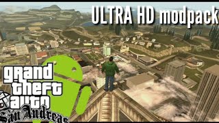 ULTRA HD modpack gta san andreas android gama alta