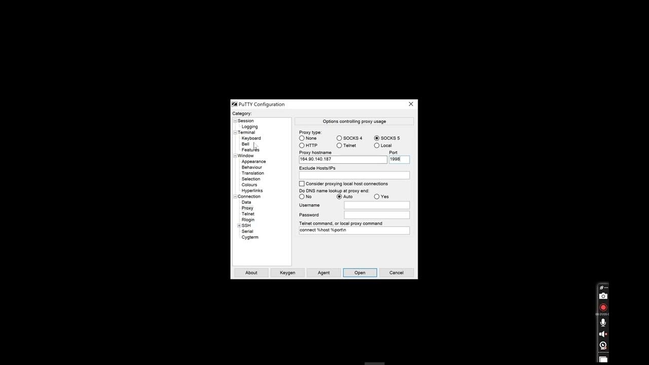 How to check if a Socks 5 proxy can relay/send emails ( SMTP port 25