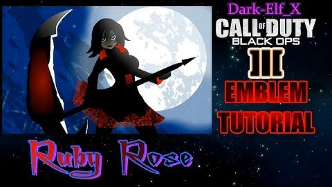 Black Ops 3 Emblem - Ruby Rose (RWBY)