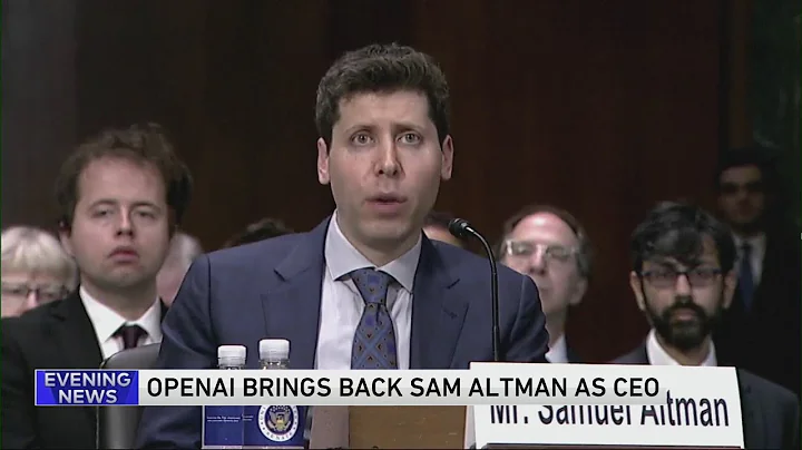 OpenAI brings back Sam Altman as CEO just days after his firing unleashed chaos