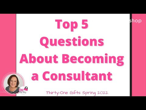 Joining Thirty-One Gifts | Top 5 Questions About Becoming a Consultant | Ind. Director, Amy Pinkston