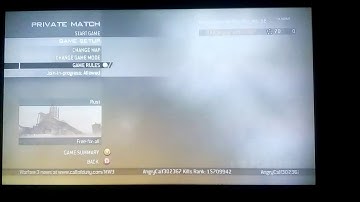 My trigger finger on mw2