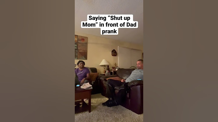 Saying “Shut up Mom” in front of Dad Prank… He Got Mad!!