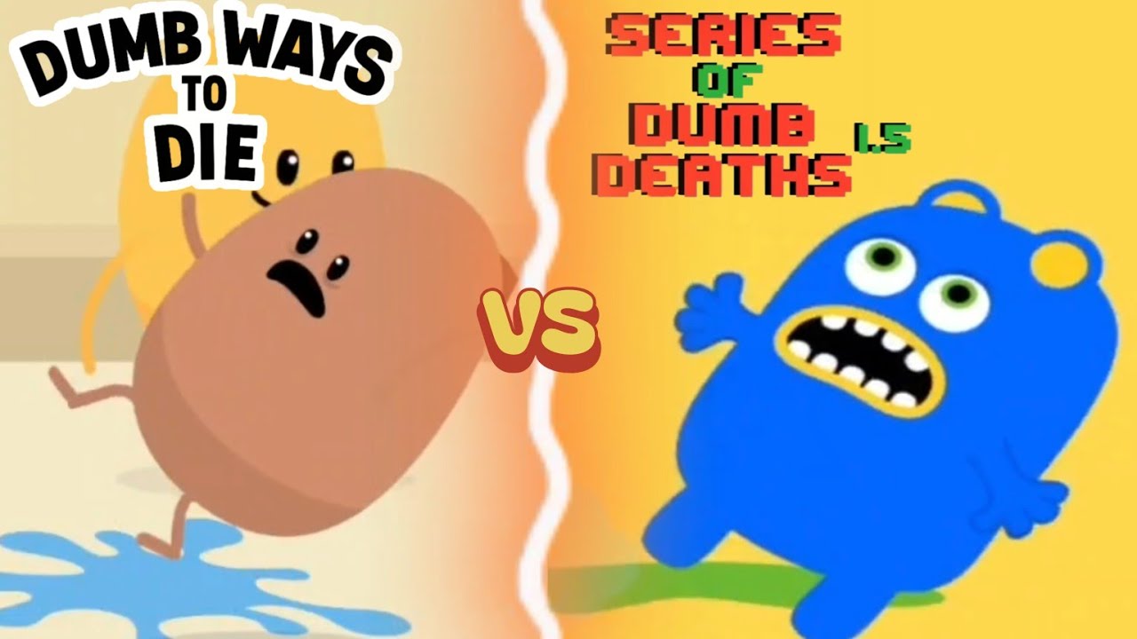 POORKOOΚΤΟΥ Bad Pals DUMB #2 Dumb Ways to Die vs Series of Dumb Deaths 1/2 | Original vs Cheap