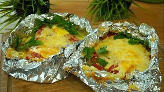 Вариант Вкусного Ужина - Корзинки с Рыбой и Овощами! Вариант Вкусного Ужина - Корзинки с Рыбой и Овощами!