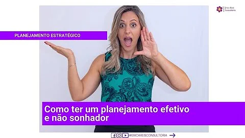 O que é um planejamento efetivo?