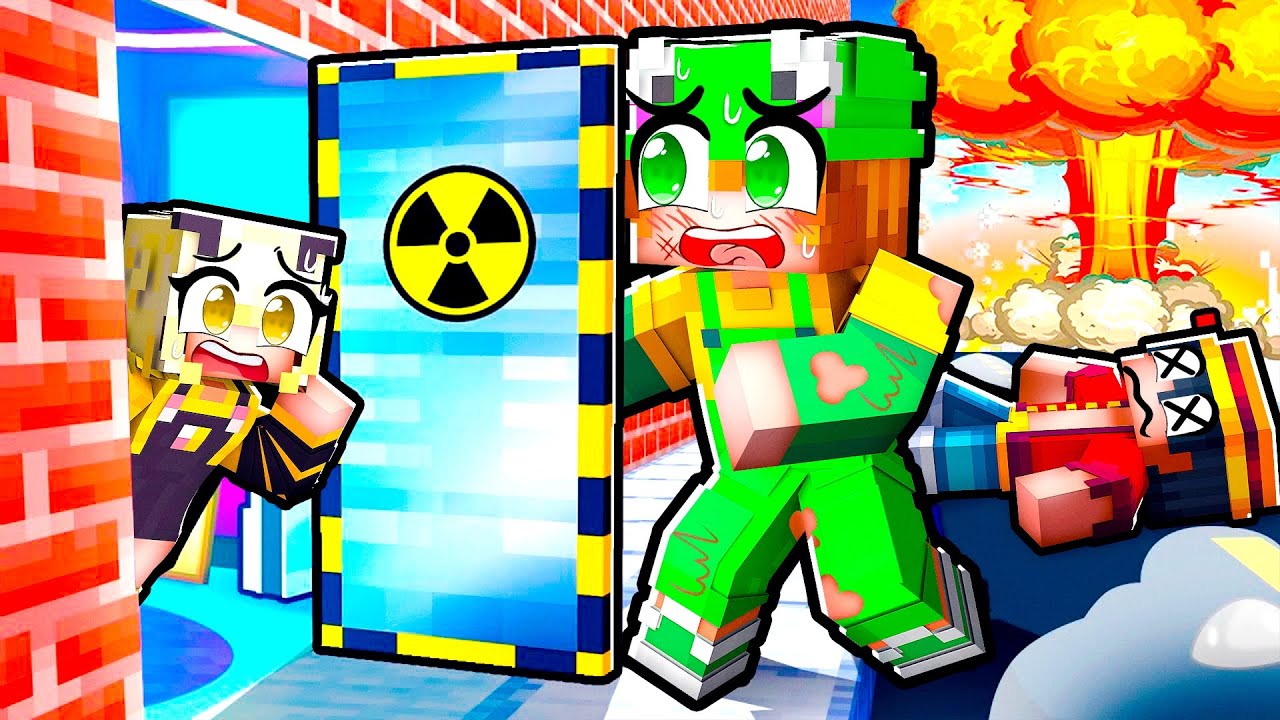 Construí 5 BUNKERS para el APOCALIPSIS ☢️😱