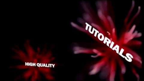 Intro - Particular Effect Adobe After Effects cs4