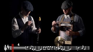 Video thumbnail of "ALL OF ME - GYPSY JAZZ -  (SOBRINO CLARINET COVER WITH SHEET MUSIC FEAT. EDUARDO BOTICARIO)"