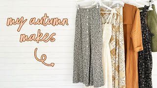 Everything I Made In Autumn Sewing My Dream Wardrobe My Me-Made Wardrobe