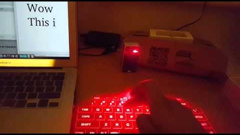 AGS™ Wireless Laser Projection Bluetooth Virtual Keyboard