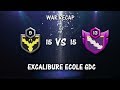 Excalibure ecole  warrecap vs lounge room