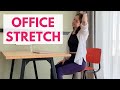 5 min home office stretch  quick yoga break at your desk