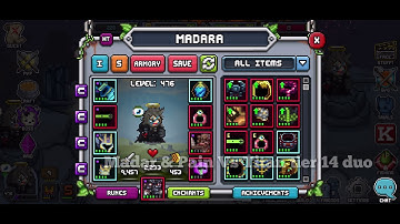 Bit Heroes, Madara and Pain vs Titan world boss tier 14