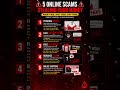 5 Online Scams Stealing Your Money 🚨 Stay Safe!