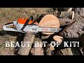 STIHL MSA 300 CHAINSAW. HOW LONG DOES THE BATTERY LAST?