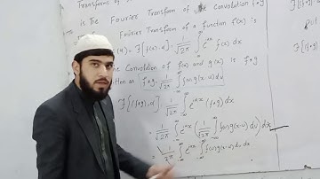 Proof of Convolution theorem by fourier transform with full explanation in urdu | Wasif ullah