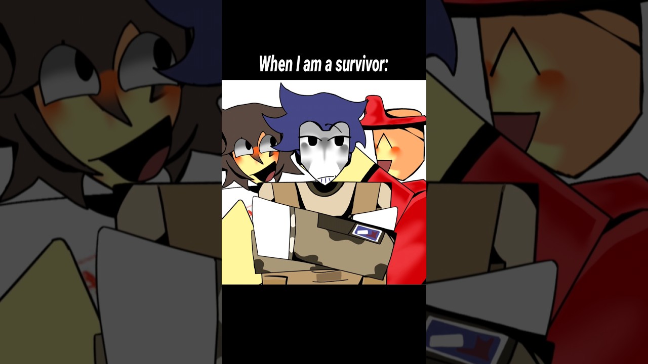 Survivor: / Killer: || #forsaken #alightmotion #animation #memes #edit #art #fypシ #fypシ゚viral