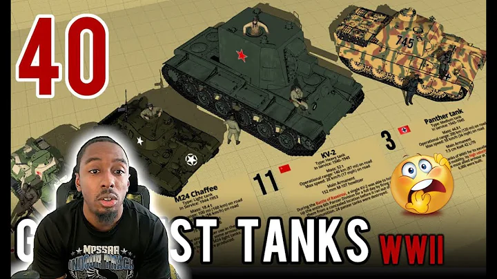 40 Greatest Tanks of World War II By Ranking 3D | Reaction