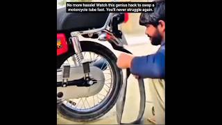 Quick Motorcycle Tube Change