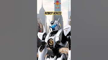 Robot Voices #shorts - Robot Sounds 🤖