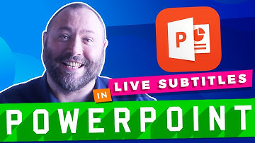 How to add live subtitles to video in powerpoint (2020)