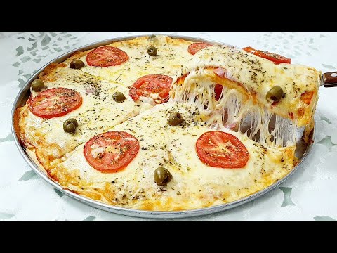Vídeo: Massa De Pizza Rápida