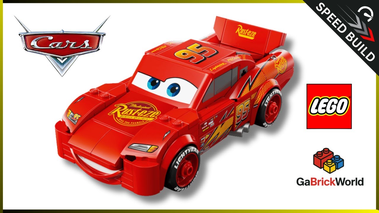 LEGO Lightning McQueen – Cars 20th Anniversary Speed Build – 77255