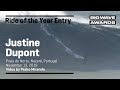 Justine Dupont at Nazaré - 2020 Ride of the Year Entry  - WSL Big Wave Awards