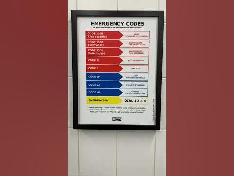 IKEA EMERGENCY CODES - YouTube