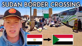 EGYPT - SUDAN BORDER CROSSING: My Insane 48 Hour Bus Journey to Sudan | Sudan Travel Vlog