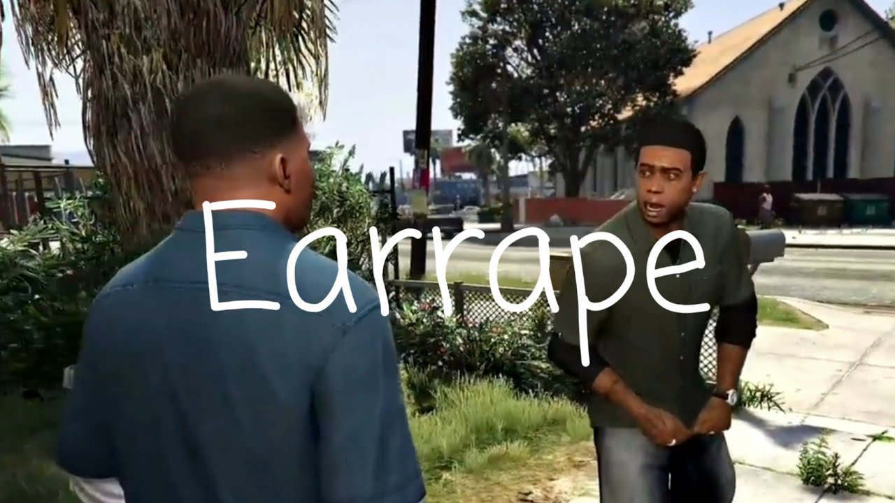 Lamar roasts franklin earrape (GTA V)