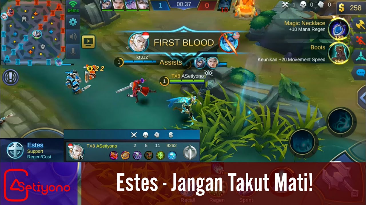 Mobile Legends Estes Jangan Takut Mati YouTube