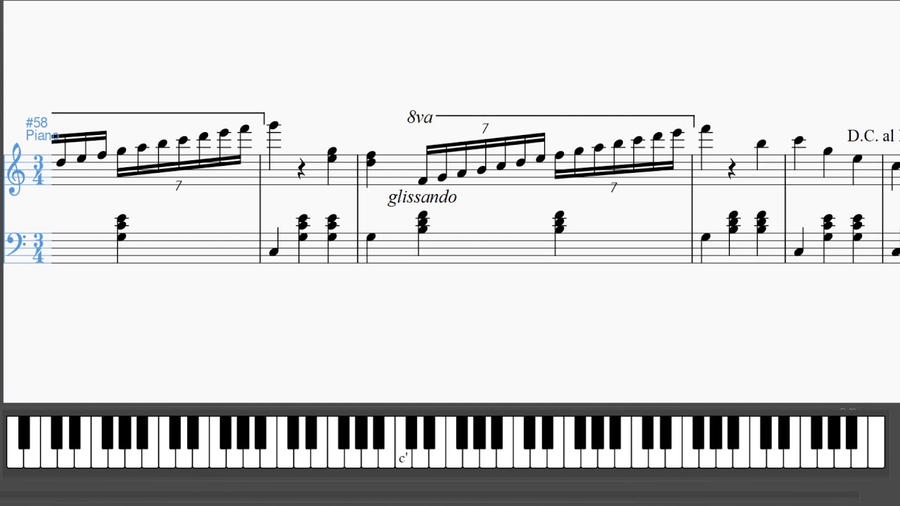Chopsticks How to play Piano (Sheet Music) YouTube