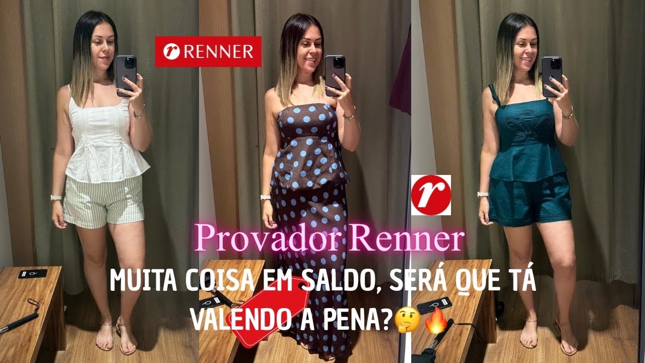 A Renner me mandou uma peça estragada? 😱 Provador Real